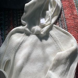 Gap Cream Hooded Sweater PS NWT